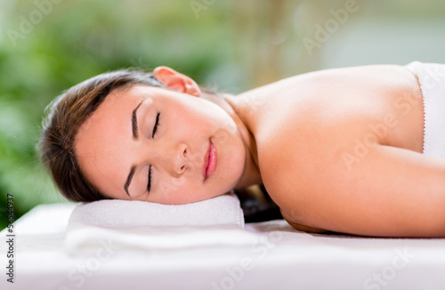 Photo: Woman at the spa Woman at the spa
