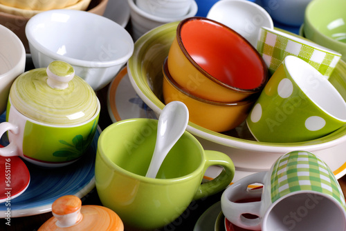 Photo: utensili cucina in ceramica colorata utensili cucina in ceramica colorata