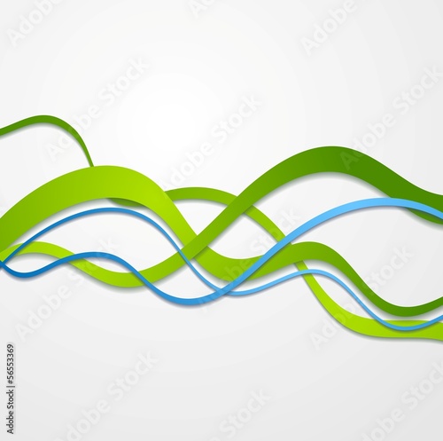 Vector: Elegant wavy vector bright design Elegant wavy vector bright design