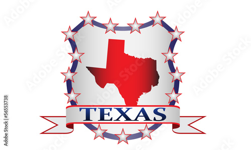 Vector: Texas crest Texas crest