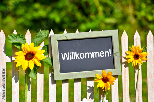Photo: willkommen willkommen