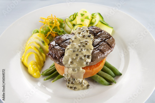 Photo: Steak And Sweet Potato Steak And Sweet Potato