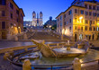 The Spanish Steps in Rome . Italy. The Spanish Steps in Rome . Italy.
