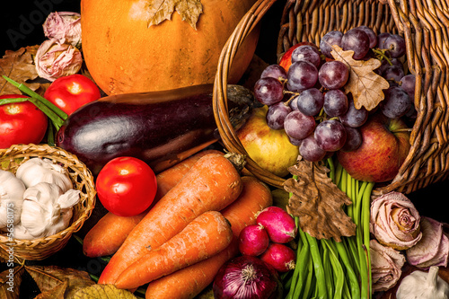 Photo: Beautiful autumn harvest Beautiful autumn harvest