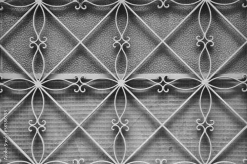 Photo: metal door frame floral pattern metal door frame floral pattern