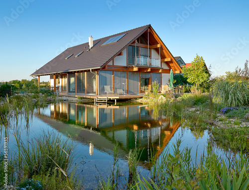 Photo: Private house on the water Private house on the water