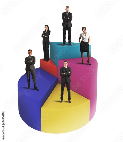 Photo: Business chart Business chart