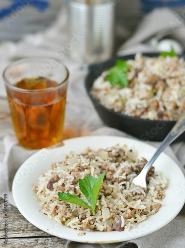 Photo: Dirty rice with ground beef Dirty rice with ground beef