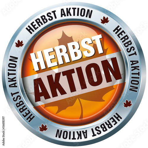 Vector: Button - Herbst Aktion Button - Herbst Aktion