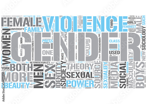 Vector: Sociology of gender Word Cloud Concept Sociology of gender Word Cloud Concept