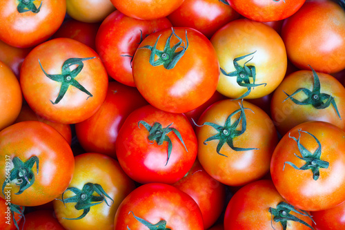 Photo: red tomatoes background red tomatoes background