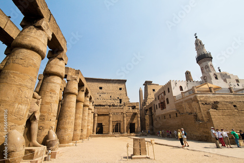 Photo: Ägypten, Luxor, Amun Tempel von Luxor. Ägypten, Luxor, Amun Tempel von Luxor.