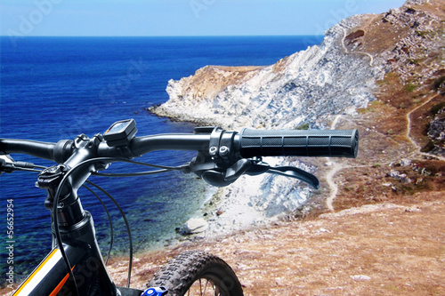 Photo: Bicycle in mountains Bicycle in mountains