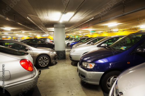 Photo: in der Tiefgarage in der Tiefgarage