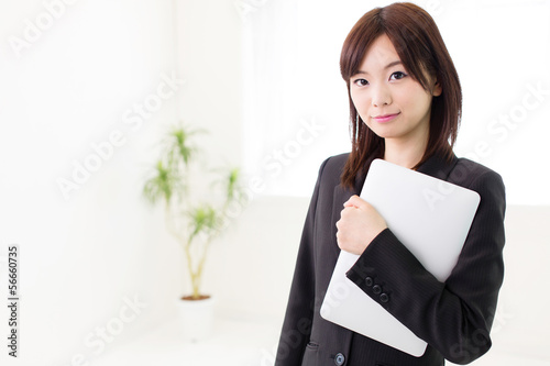 Photo: portrait of young asian businesswoman portrait of young asian businesswoman