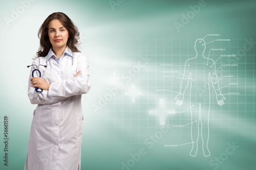 Photo: young female doctor young female doctor