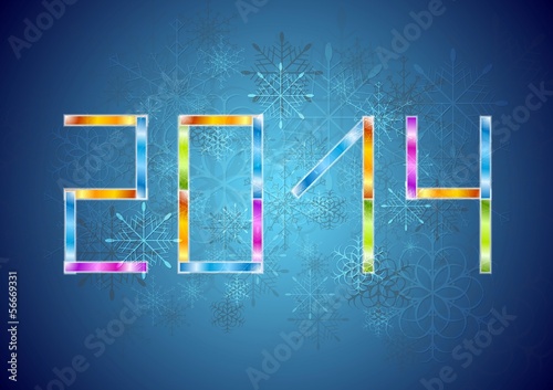 Vector: Bright Christmas vector background Bright Christmas vector background