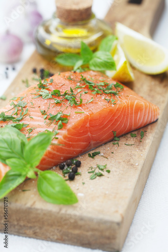 Photo: Raw Salmon Raw Salmon