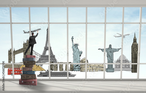 Photo: traveling concept traveling concept