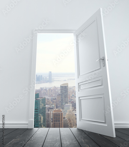 Photo: door to city door to city