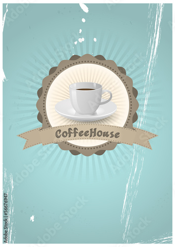 Vector: coffee house coffee house