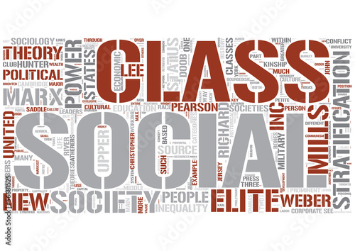 Vector: Social stratification Word Cloud Concept Social stratification Word Cloud Concept