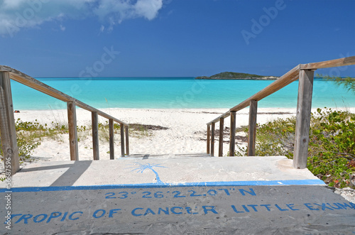 Photo: Tropic of Cancer mark at Little Exuma, Bahamas Tropic of Cancer mark at Little Exuma, Bahamas