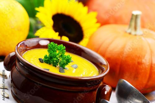 Photo: Kürbissuppe Kürbissuppe