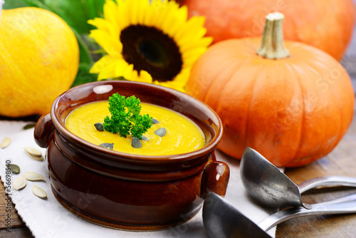 Photo: Kürbissuppe Kürbissuppe