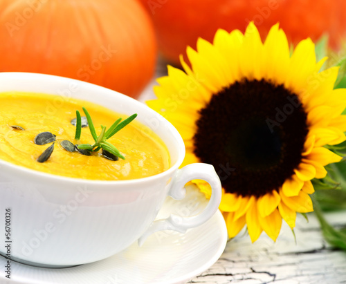 Photo: Kürbissuppe Kürbissuppe