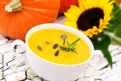 Photo: Kürbissuppe Kürbissuppe