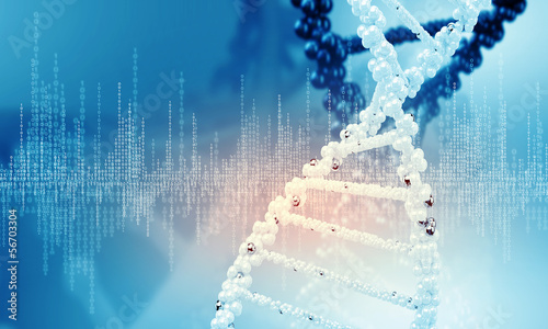 Illustration: DNA molecule DNA molecule