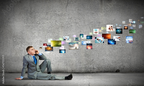 Photo: Business communication Business communication
