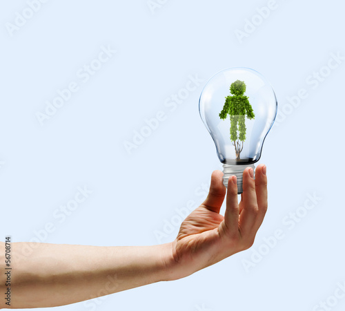 Photo: Ecology concept Ecology concept