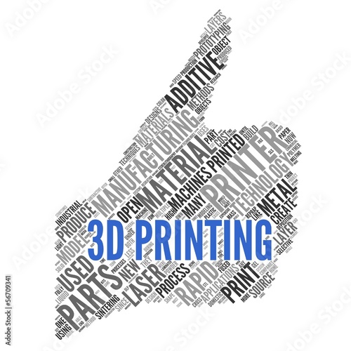 Illustration: 3D PRINTING | Concept Wallpaper 3D PRINTING | Concept Wallpaper