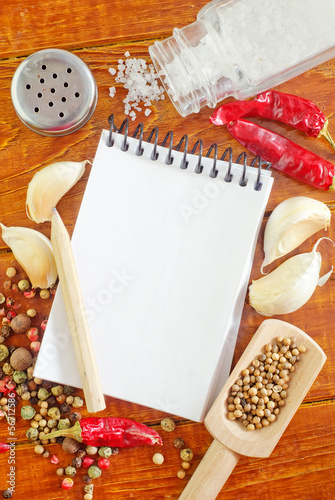 Photo: spice and note spice and note