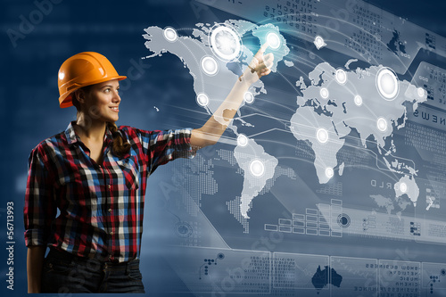 Photo: Woman engineer Woman engineer