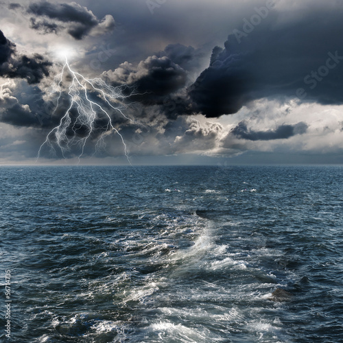 Photo: Storm at night Storm at night
