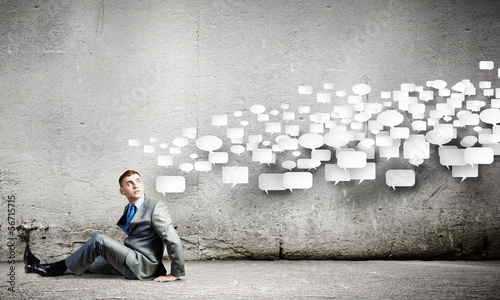Photo: Communication concept Communication concept