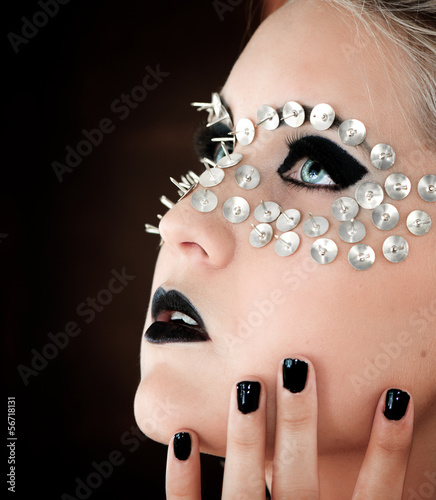 Photo: Extrem make-up (Blue Eyes) Extrem make-up (Blue Eyes)