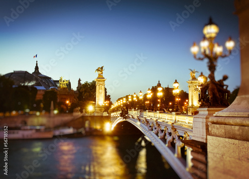 Photo: Pont Alexandre III, Paris Pont Alexandre III, Paris