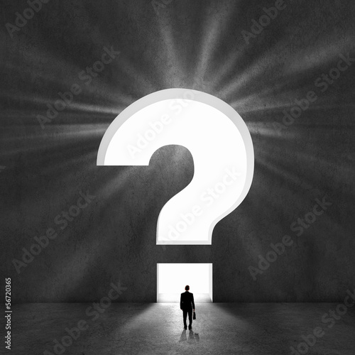Photo: Businessman silhouette Businessman silhouette