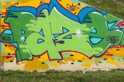 Photo: muro graffiti muro graffiti