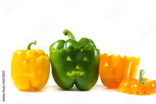 Photo: halloween peppers halloween peppers