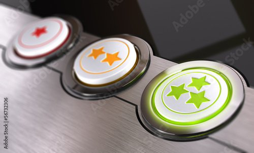 Illustration: Customer Feedback, Rating Concept Customer Feedback, Rating Concept