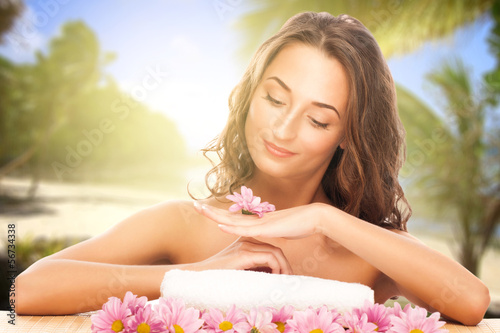 Photo: Spa young woman Spa young woman