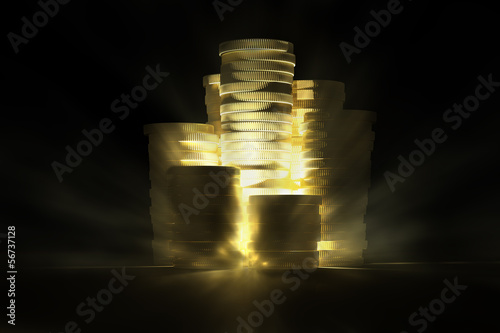 Illustration: Shining Gold Treasure Shining Gold Treasure