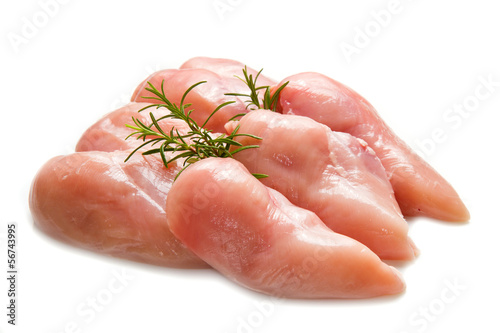 Photo: petti di pollo isolato petti di pollo isolato