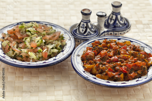 Photo: Moroccan salads Moroccan salads