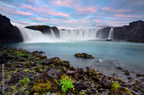 Photo: godafoss the waterfall of gods godafoss the waterfall of gods
